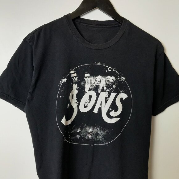 Distressed Sons Music Tee Medium Black Band Shirt - Picture 12 of 14